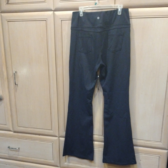 Women's Midnight Blue Flare Pants - Picture 8 of 11